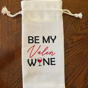 Wine gift bag, Valentines Day